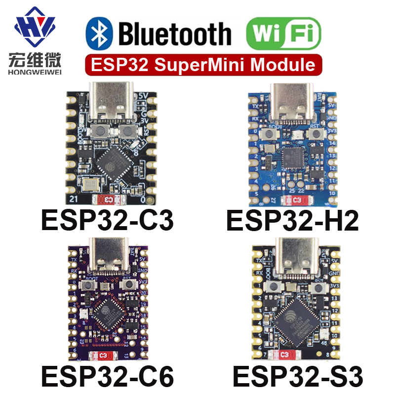 Esp32 H2 - Moduli scheda di sviluppo SuperMini ESP32-S3