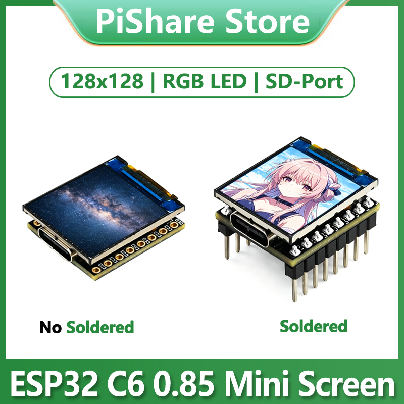 Esp32 C6 - Scheda di Sviluppo ESP32-C6 con Display