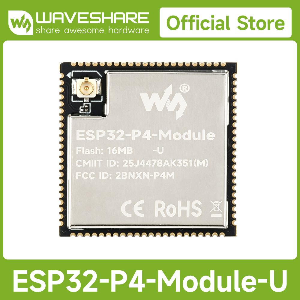 Esp32 Wifi Bluetooth Module - Scheda centrale modulo Waveshare ESP32-P4, supporta