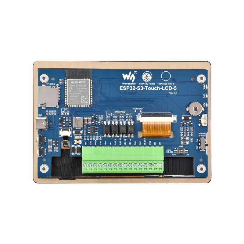 Waveshare ESP32-S3-Touch-LCD-5 - Esp32 S3 recensione e prezzo