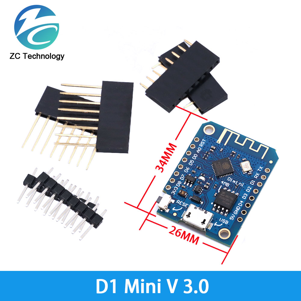 D1 Mini ESP8266 ESP-12F CH340G - Esp8266 Nodemcu recensione e prezzo