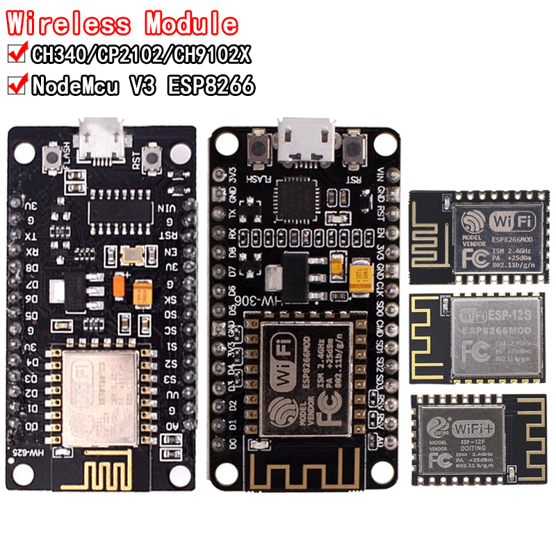 Modulo wireless CH340/CP2102/C - Esp8266 Nodemcu recensione e prezzo