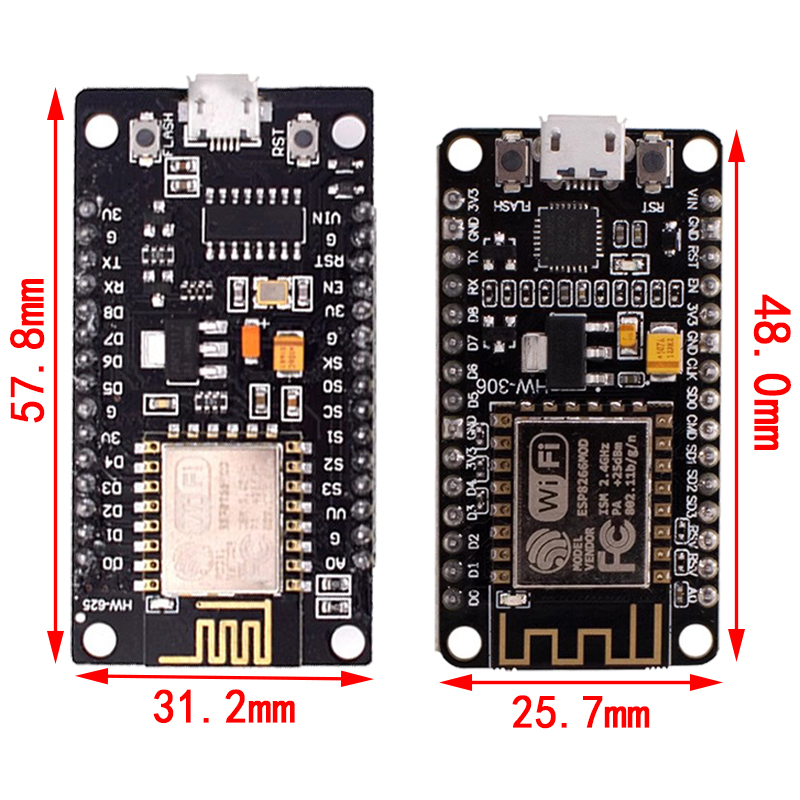 Modulo wireless CH340/CP2102/C - Esp8266 Nodemcu recensione e prezzo