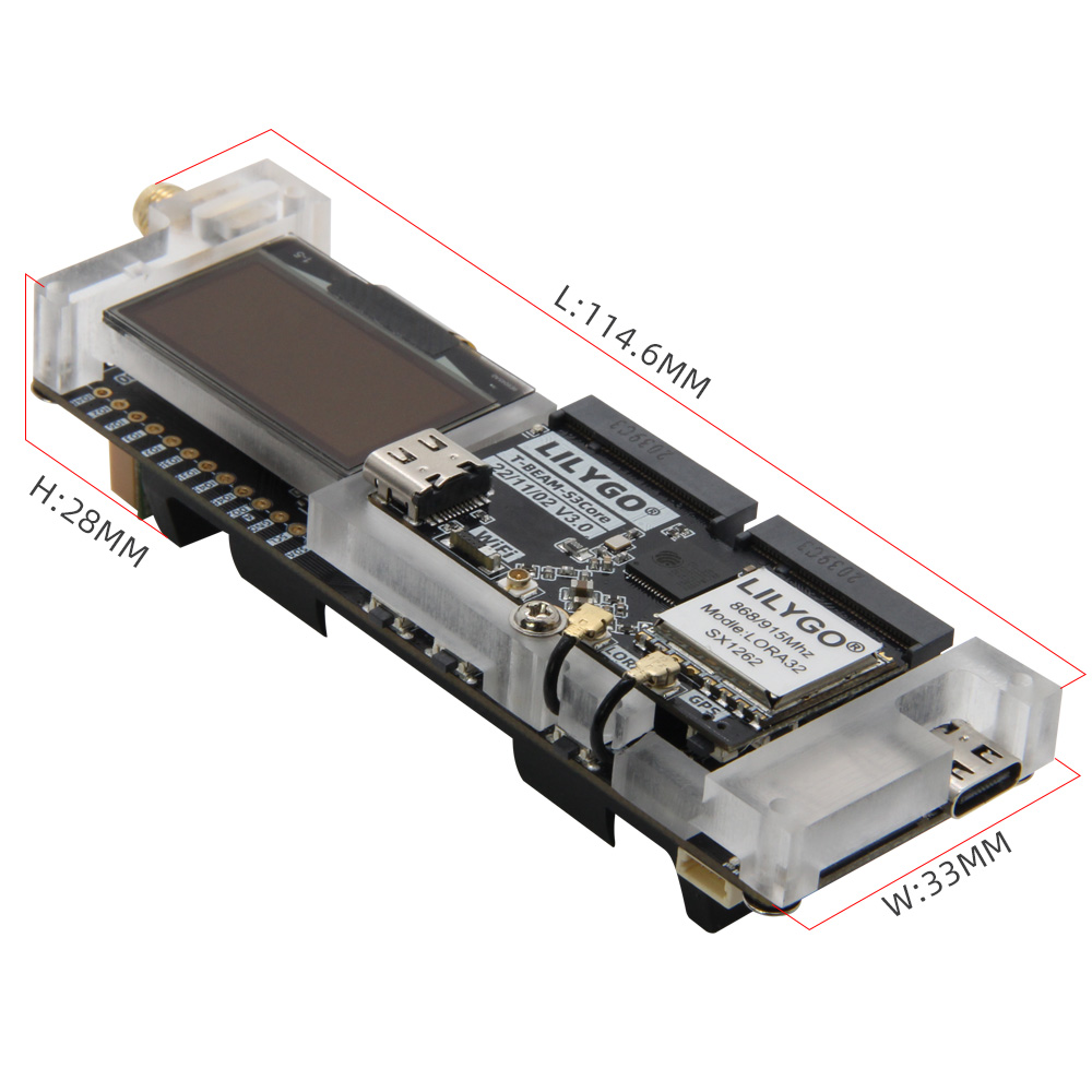LILYGO® SoftRF T-Beam SUPREME  - Esp32 Uart Module recensione e prezzo