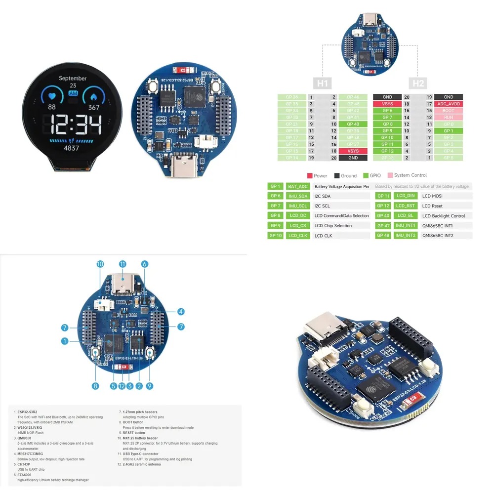 Scheda di sviluppo ESP32-S3 co - Esp32 S3 recensione e prezzo